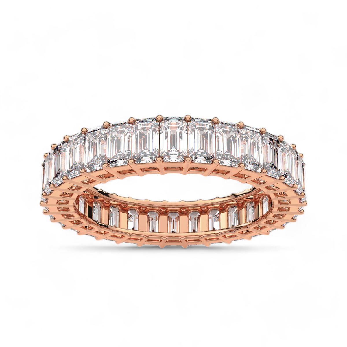 Baguette Cut Eternity Band