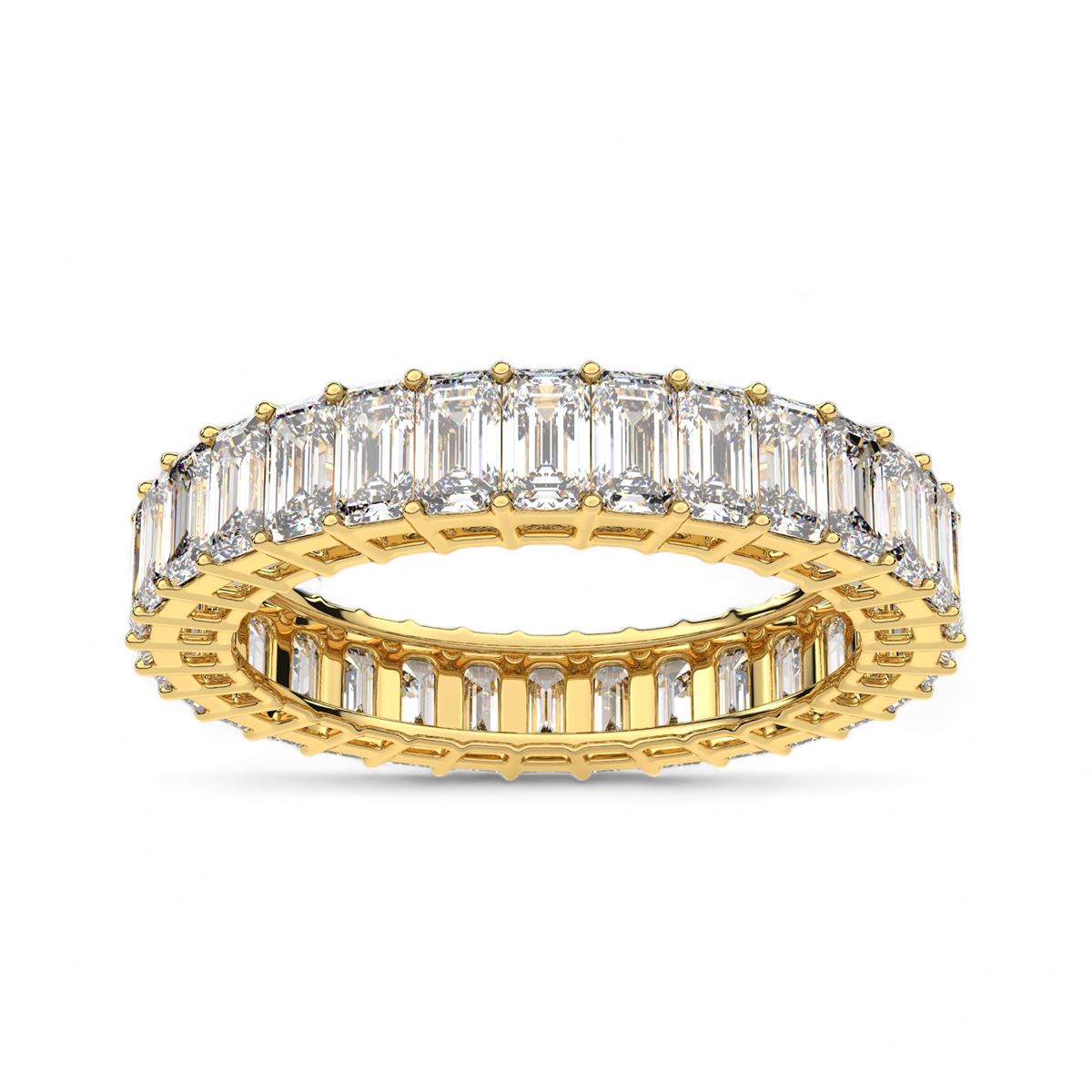 Baguette Cut Eternity Band