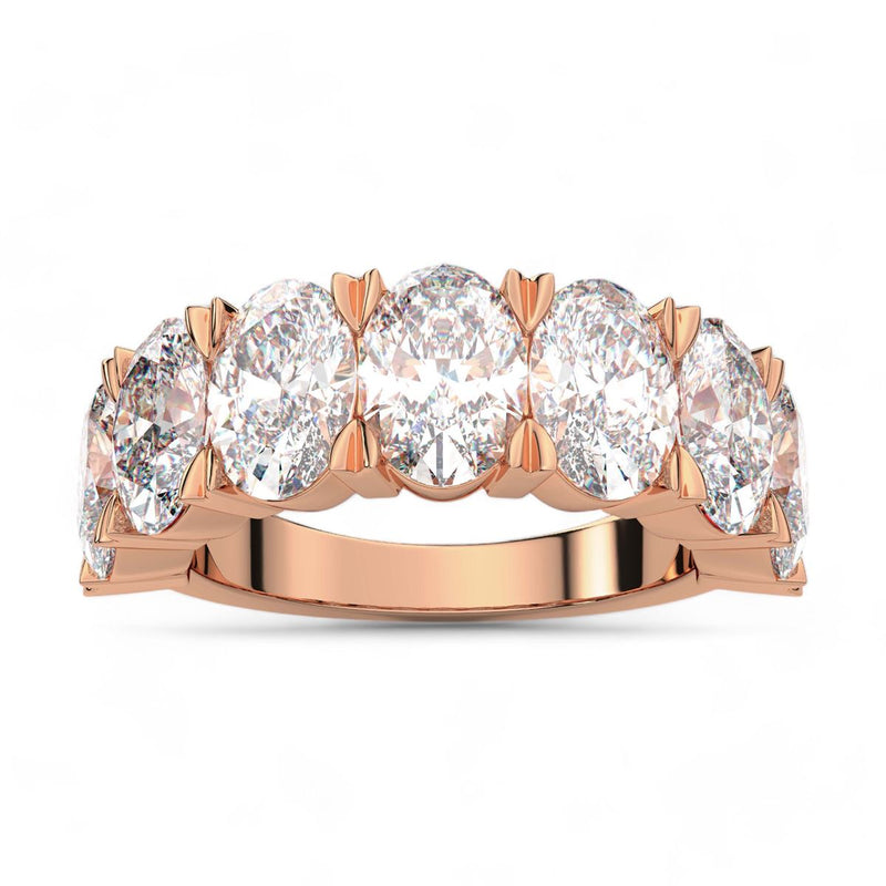 womens seven stone rings