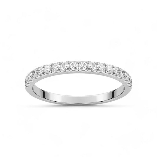 Round Cut Diamond Band