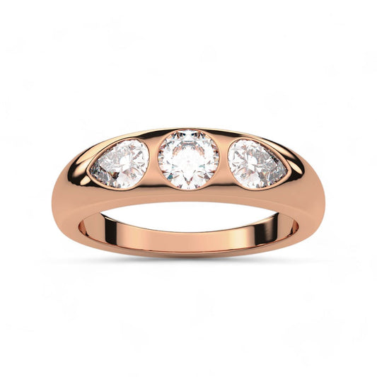 Three-Stone Diamond Ring