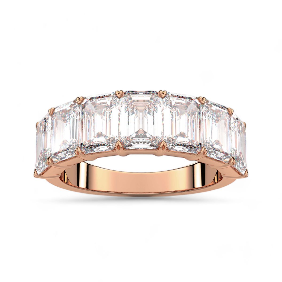 Seven Stone Oval Cut Ring