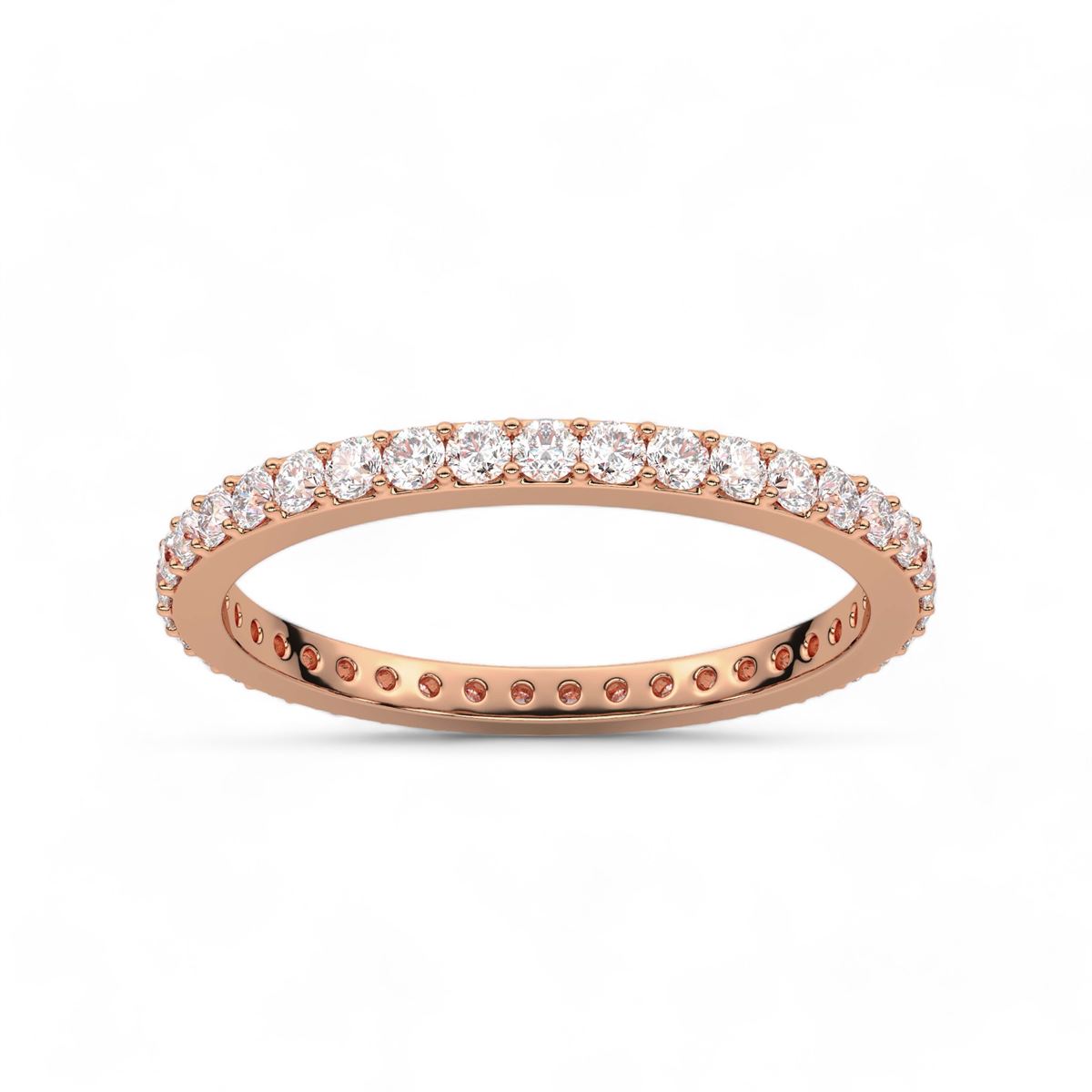Round-Cut Diamond Eternity Band