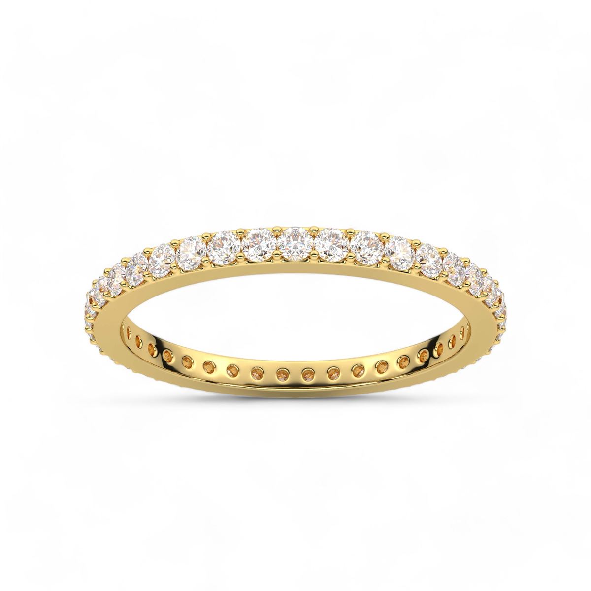 Round-Cut Diamond Eternity Band