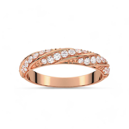 Twisted Diamond Band