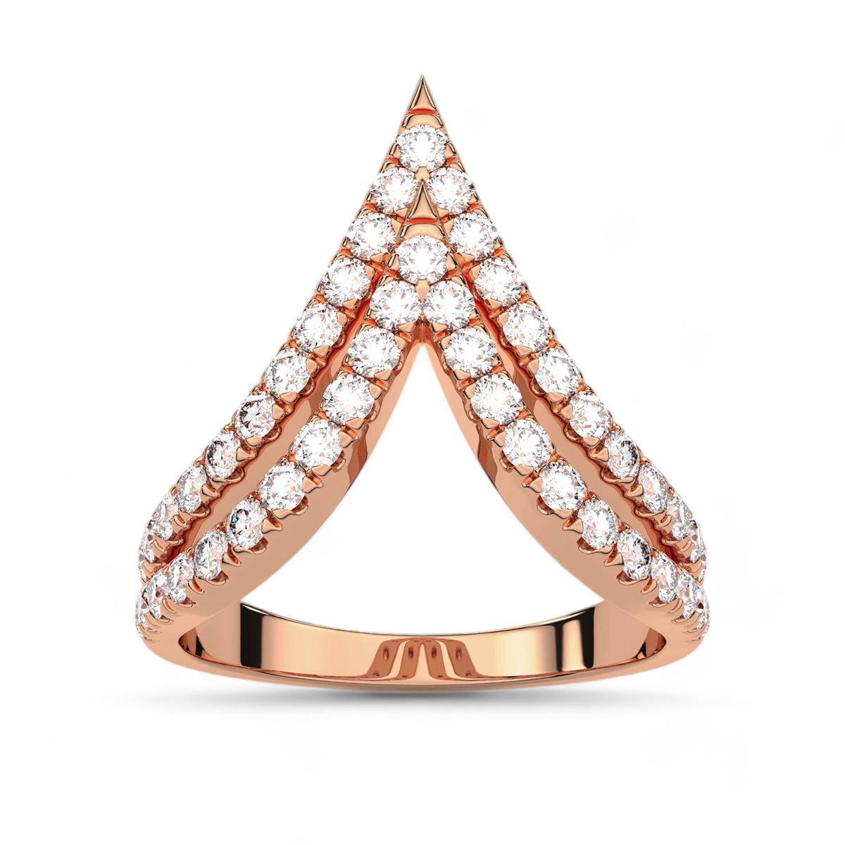 Double Aurora Diamond Band