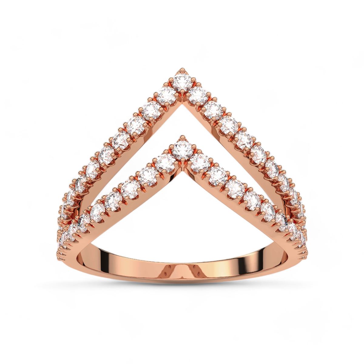 Double Aurora Diamond Band