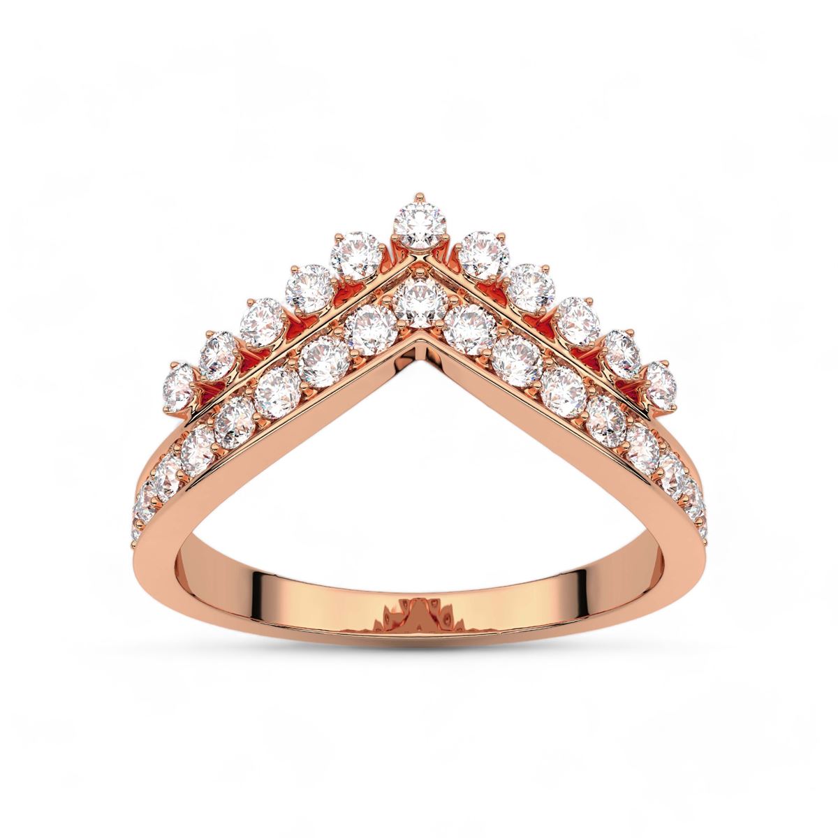 Double Tiered Aurora Ring