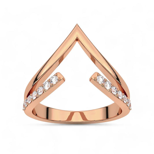 Double-Row Eternity Wedding Band