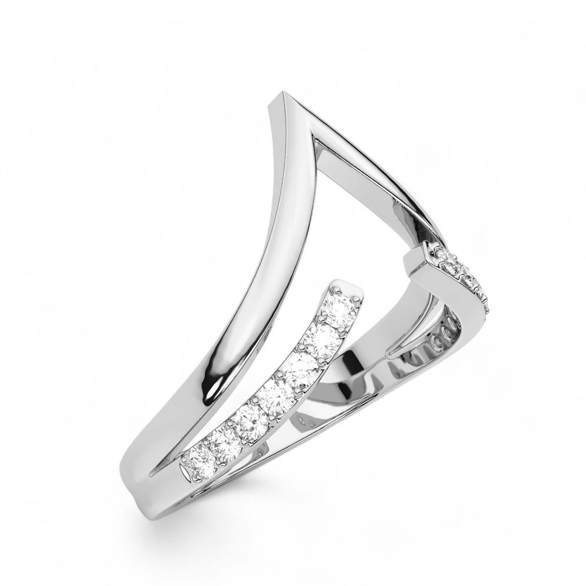 Double-Row Eternity Wedding Band