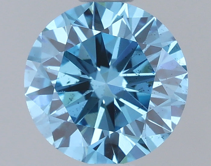 0.78 Carat Round Shape Lab Grown Diamond