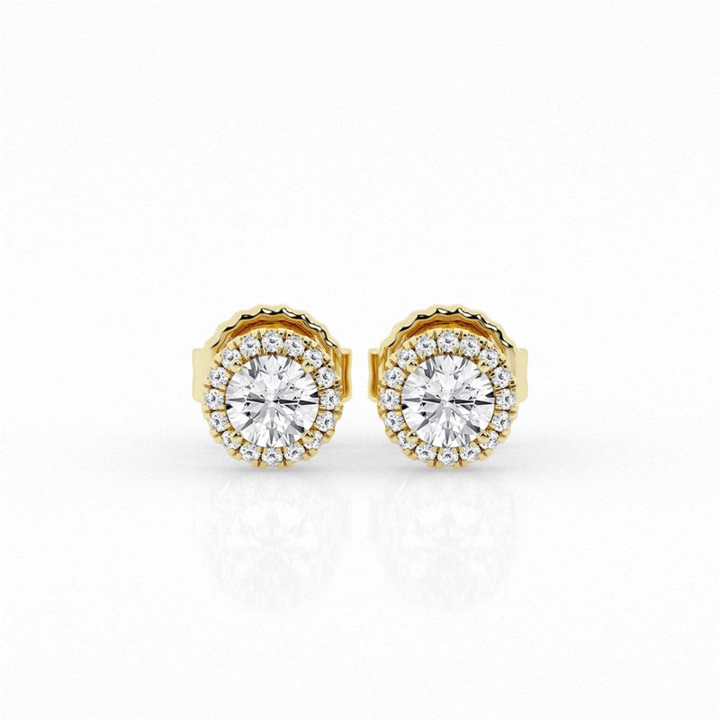 halo earrings