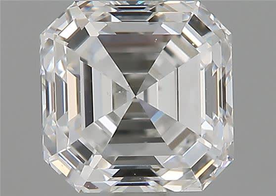 Asscher 1.62ct E VS2