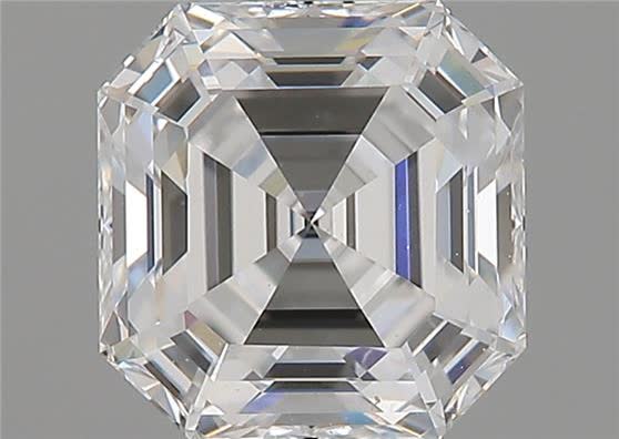 Asscher 1.77ct D VS2