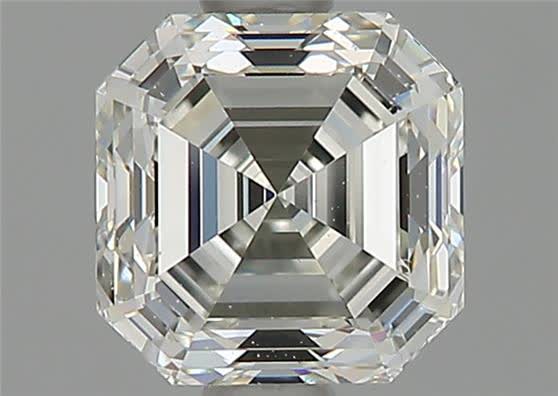 Asscher 1.09ct J VS1