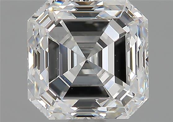 Asscher 1.71ct G VVS1