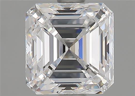Asscher 1.59ct D VS2